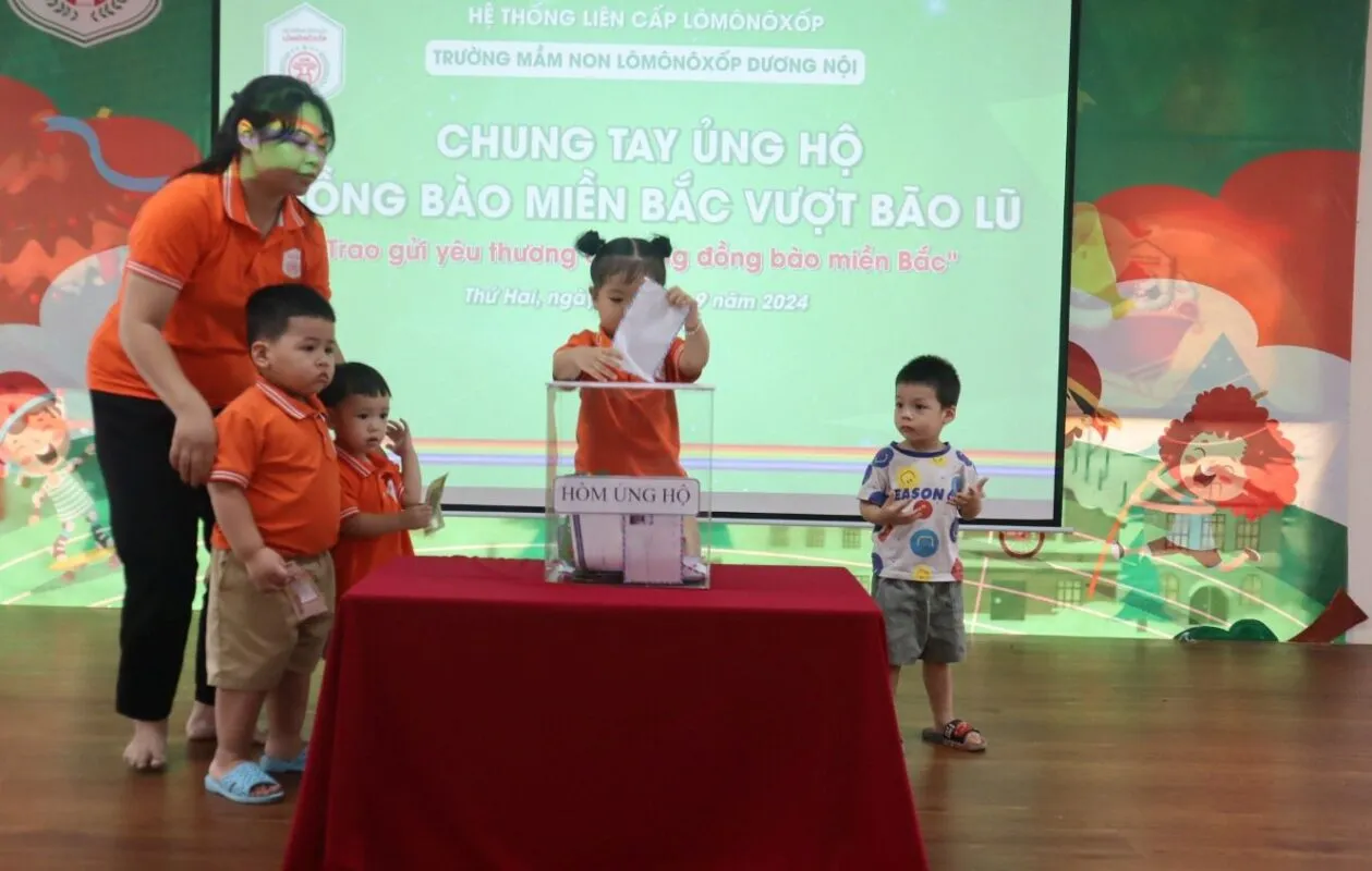 lomonoxop ungho Trường Mầm Non Lomonoxop - Ủng Hộ