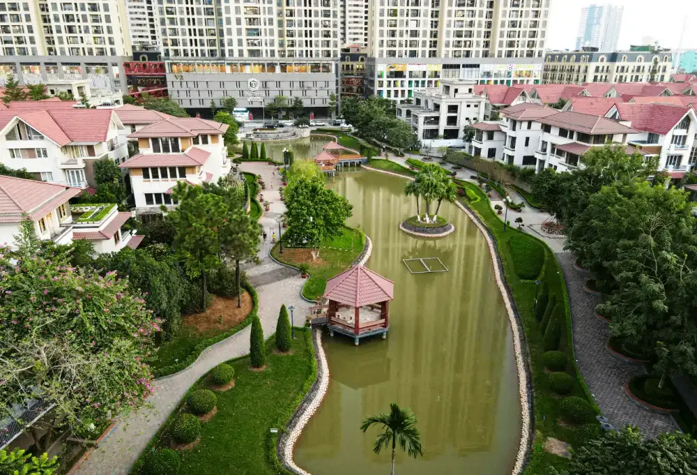 KhuDoThi AnHung CongVien Công Viên Hồ - Khu đô thị An Hưng