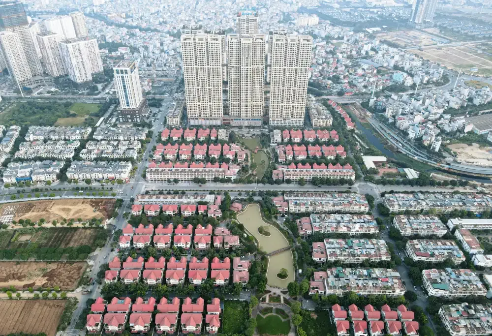 KhuDoThi AnHung ViewCao Tổng thể Khu đô thị An Hưng