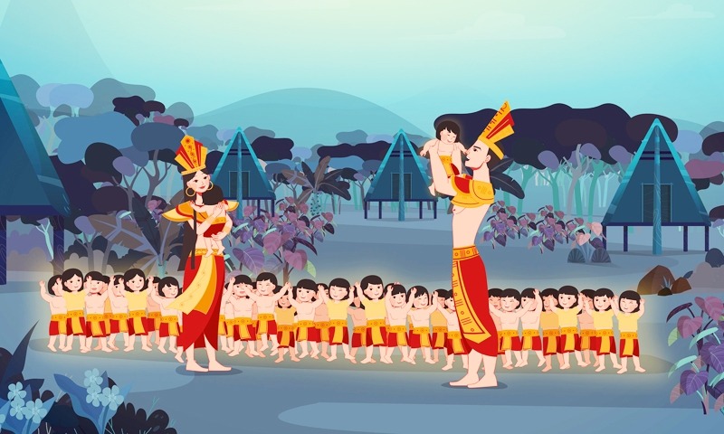 LacLongQuan AuCo Lạc Long Quân - Âu Cơ