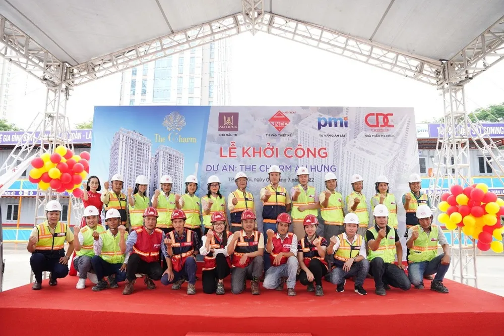 CDC Khoi Cong Du An The Charm An Hung Khởi Công Dự Án The Charm An Hưng
