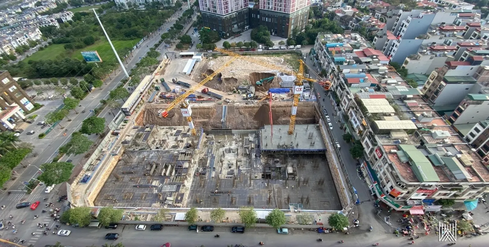 ThiCongHam TheCharm AnHung Thực Tế Thi Công Hầm The Charm An Hưng